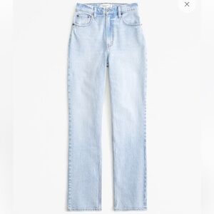 Abercrombie Ultra High Rise 90s Straight Jean